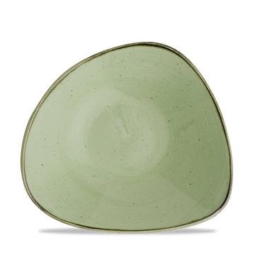 Sage Green Triangle Bowl 23.5cm
